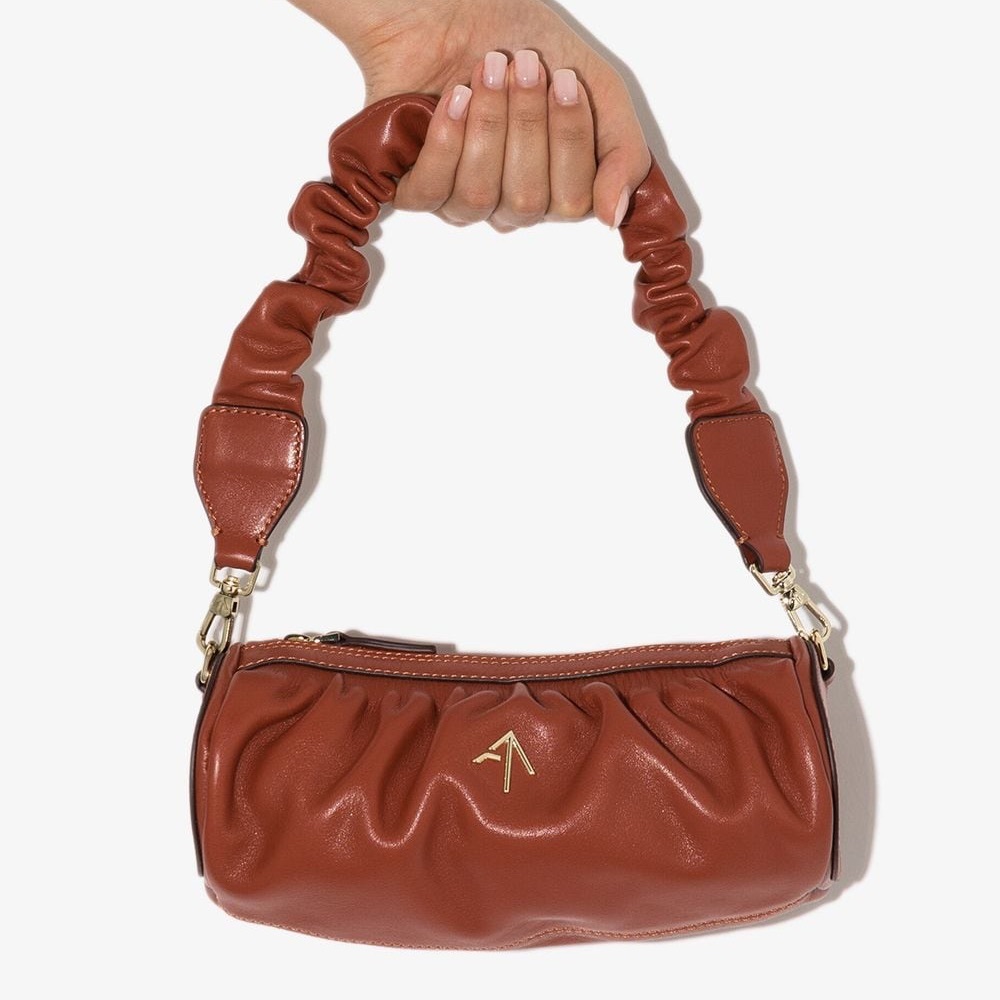 Manu Atelier Small Cylinder shoulder bag NWT